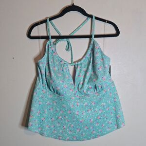 Decree Swim Top Tankini Size XXL